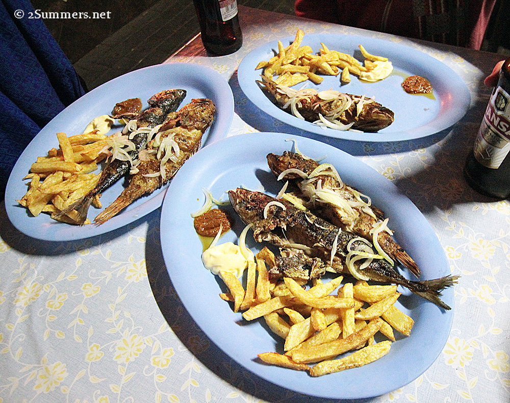 Table of fish small