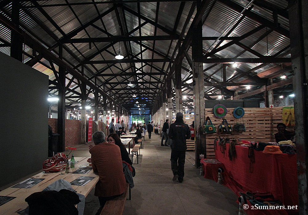 The Sheds inside
