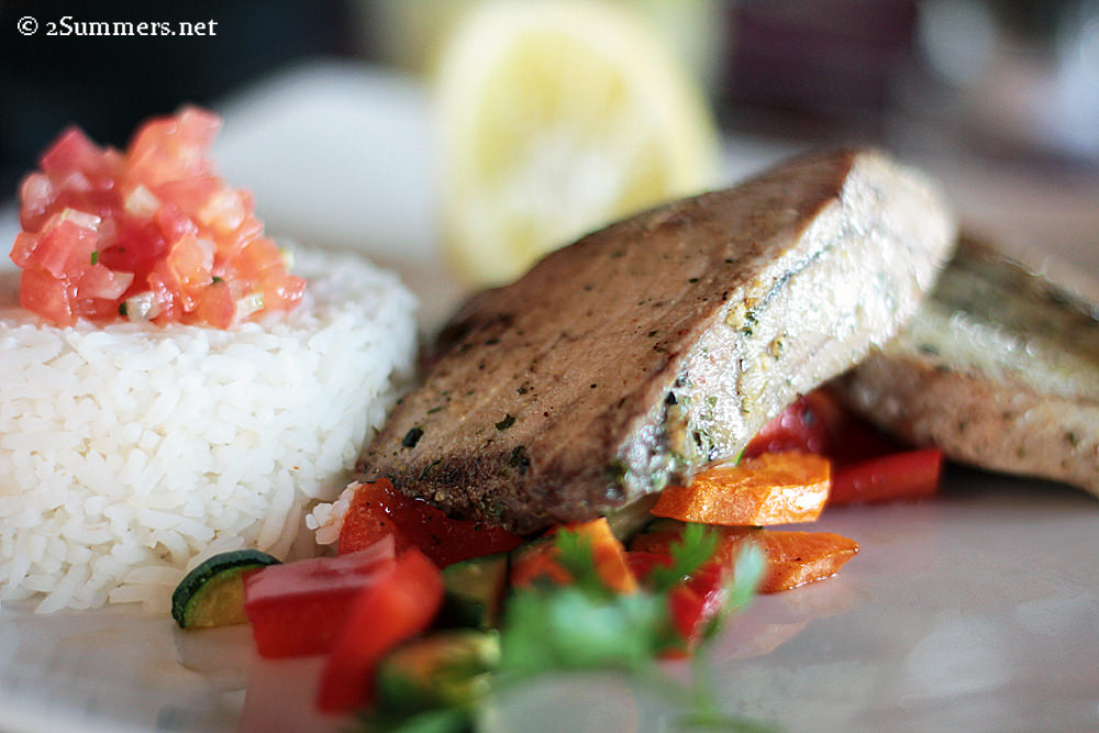 Grilled fish