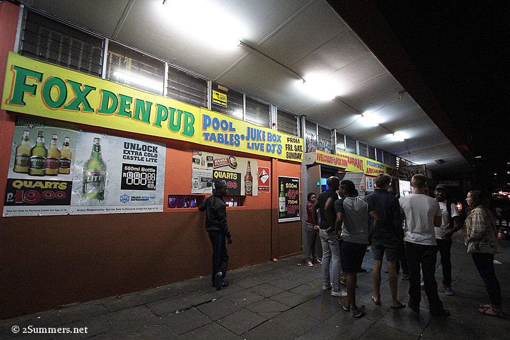 Pub crawl Fox Den