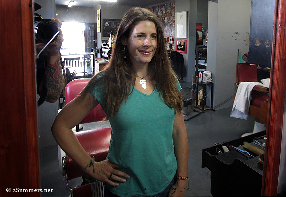Heather before cut