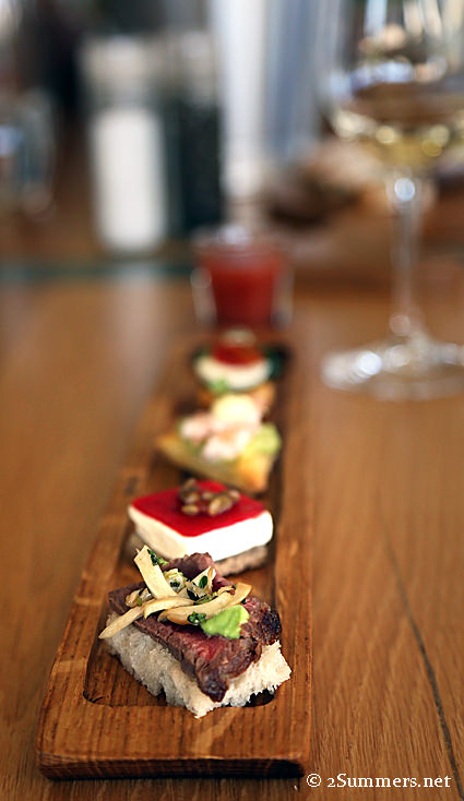 Creation canapes