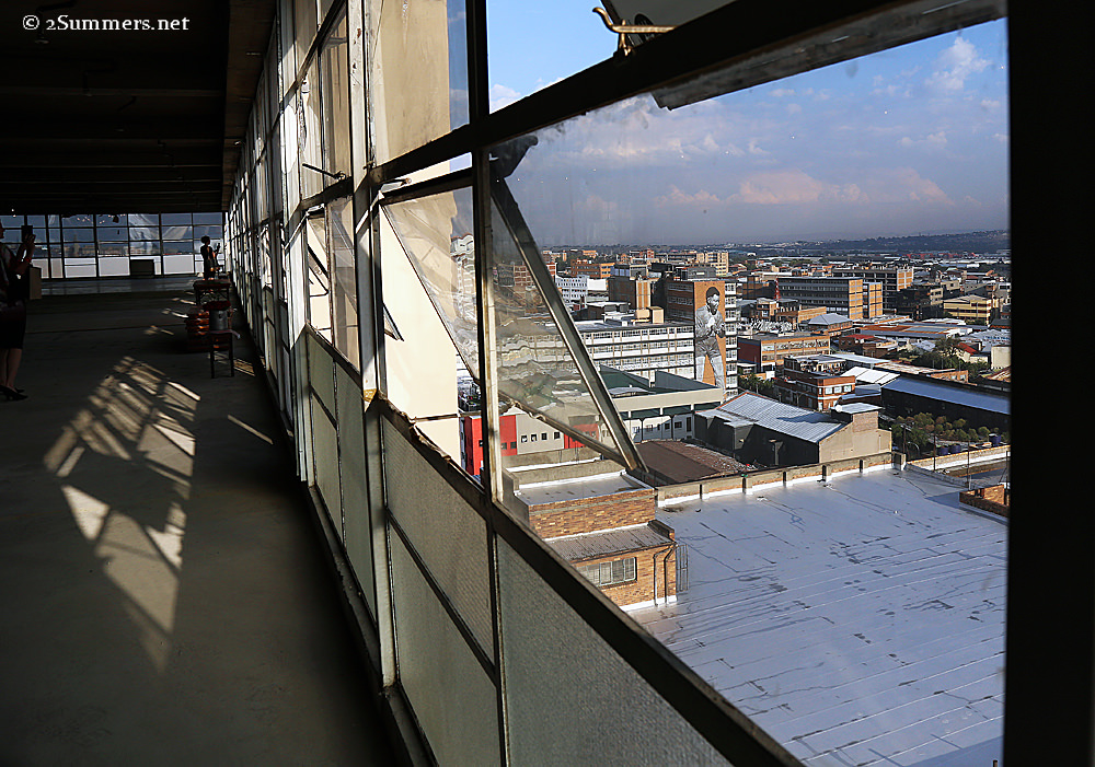 Mandela out window