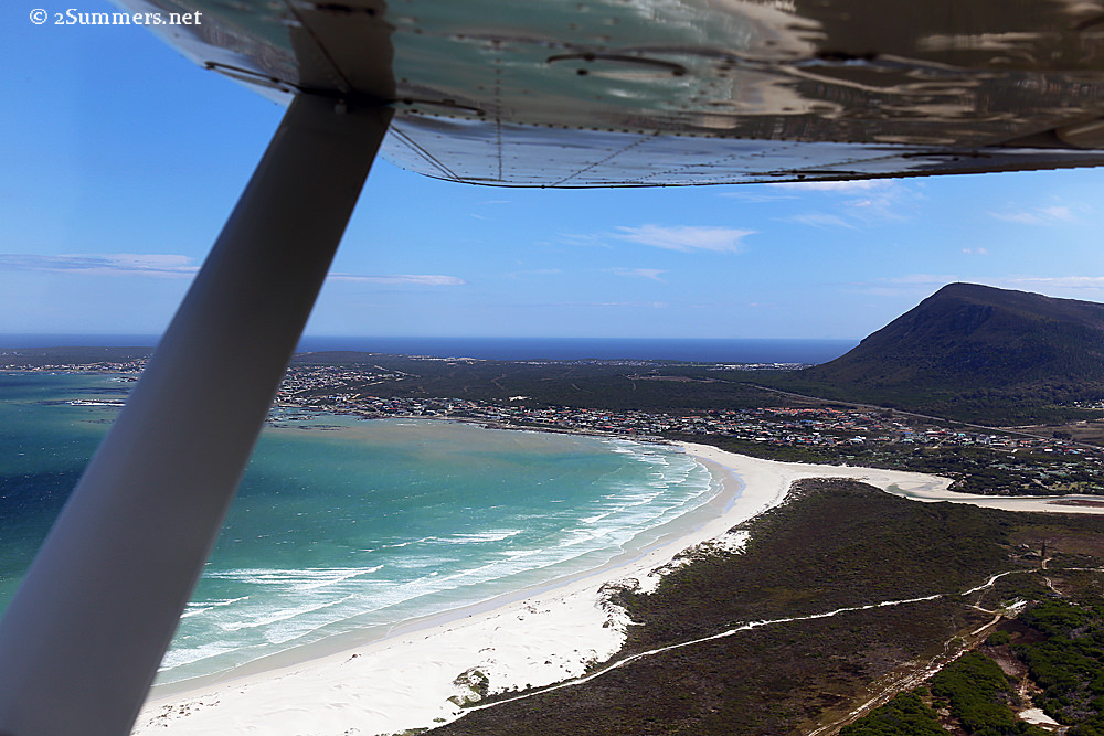 View from plane