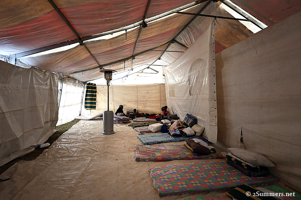Tent at Mayfair
