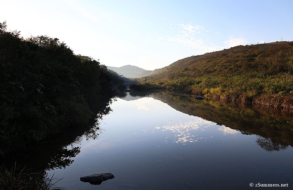 River-reflection