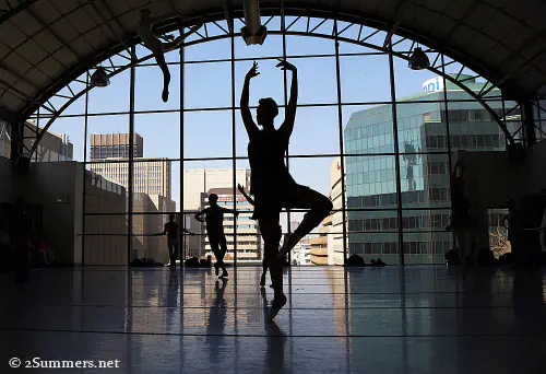 Ballet silhouettes