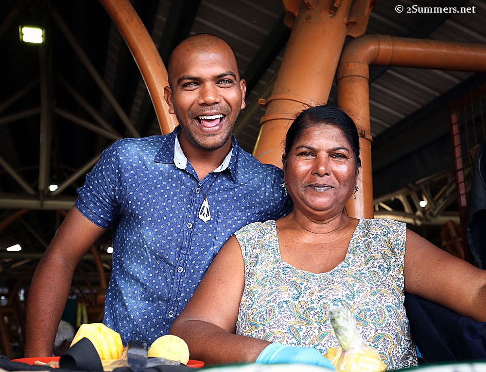 Market-mother-son