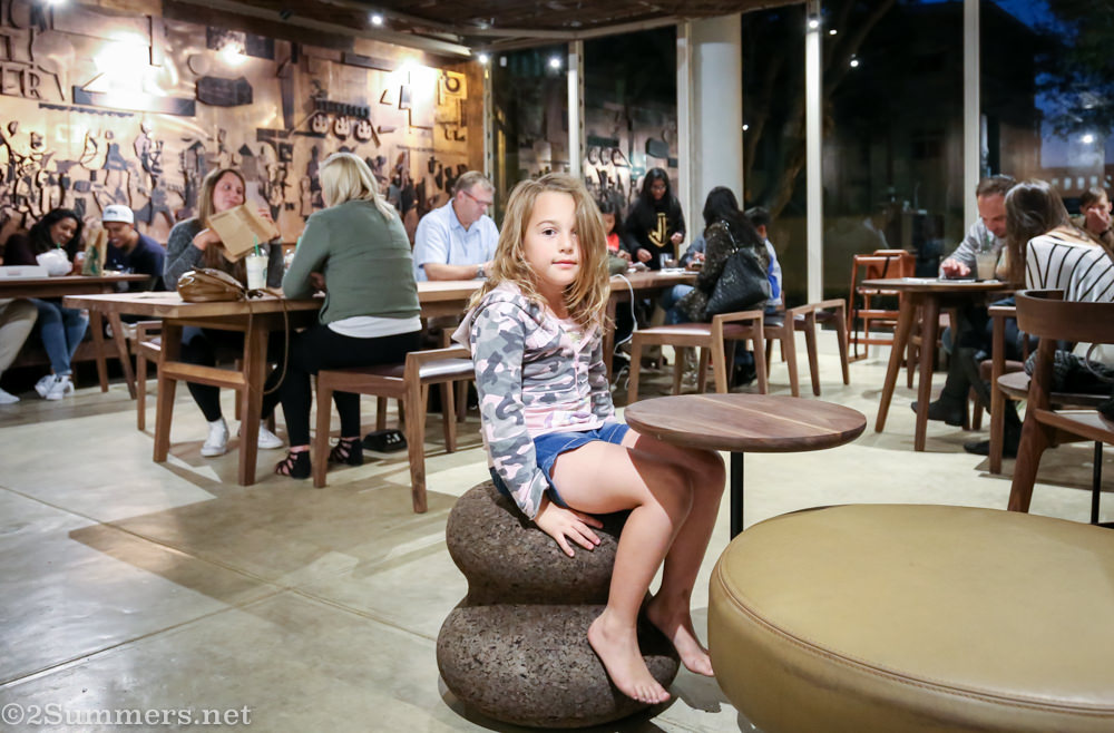 Lene at Starbucks
