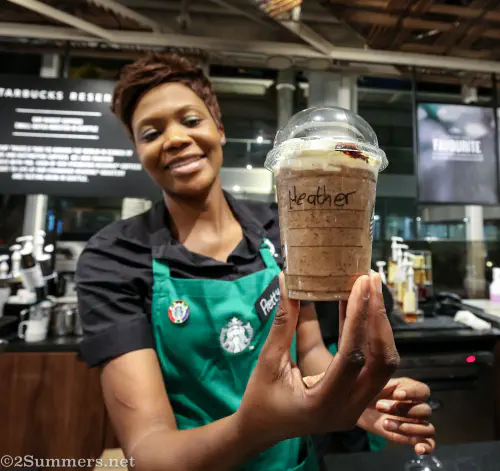 Frappacino from Starbucks