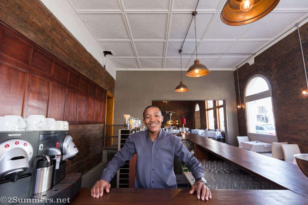 Moeketsi the Cosmopolitan barman