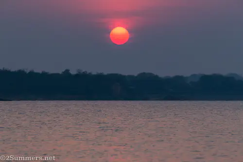 Sunrise over Albasini Dam
