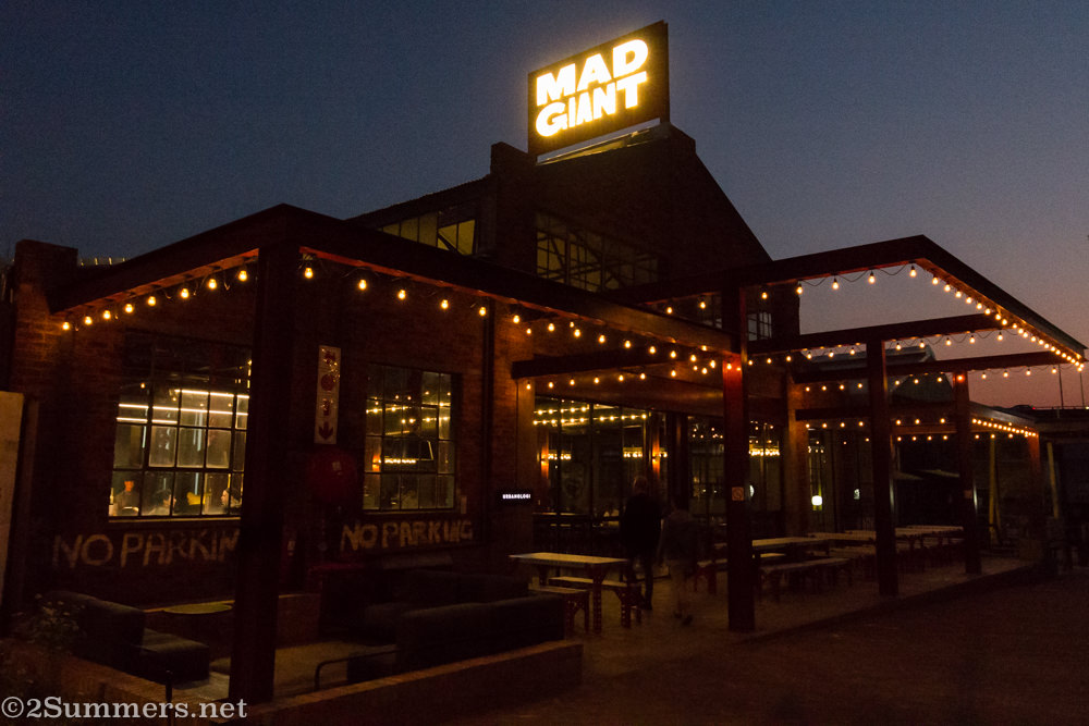 Outside Mad Giant