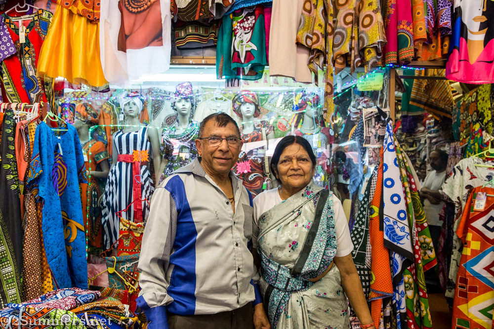 Shopowners in the Oriental Plaza
