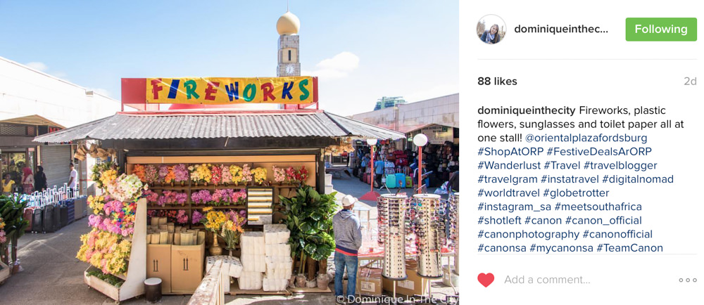 Oriental Plaza Instameet second place
