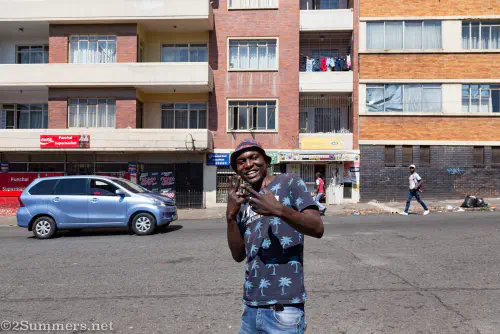 Guy in Hillbrow