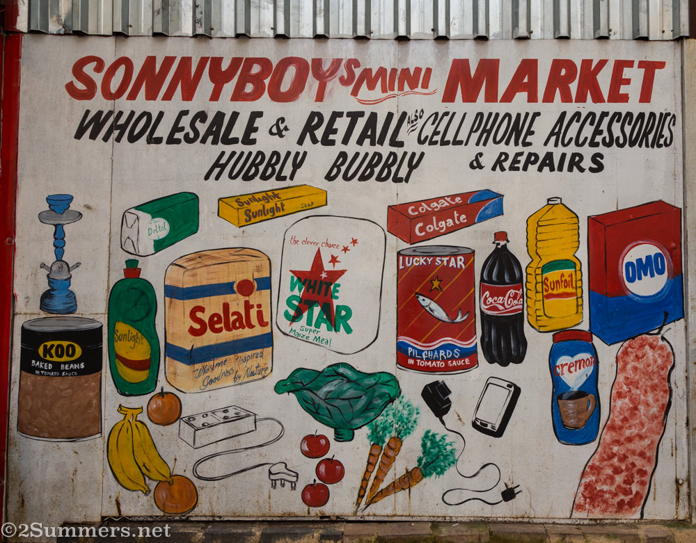 Shopping sign