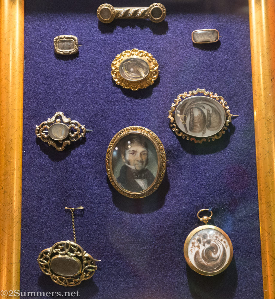 Victorian hair art