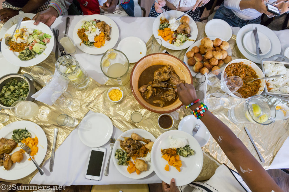 Dinner in Kayamandi