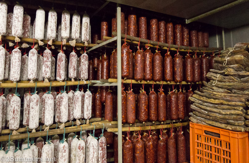 Curing at Fama Deli