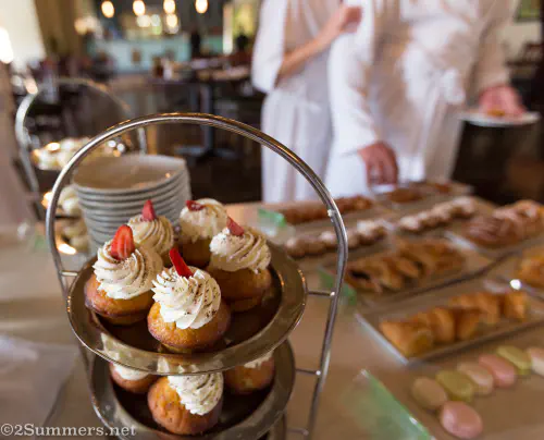 Tea cakes at Indaba Hotel
