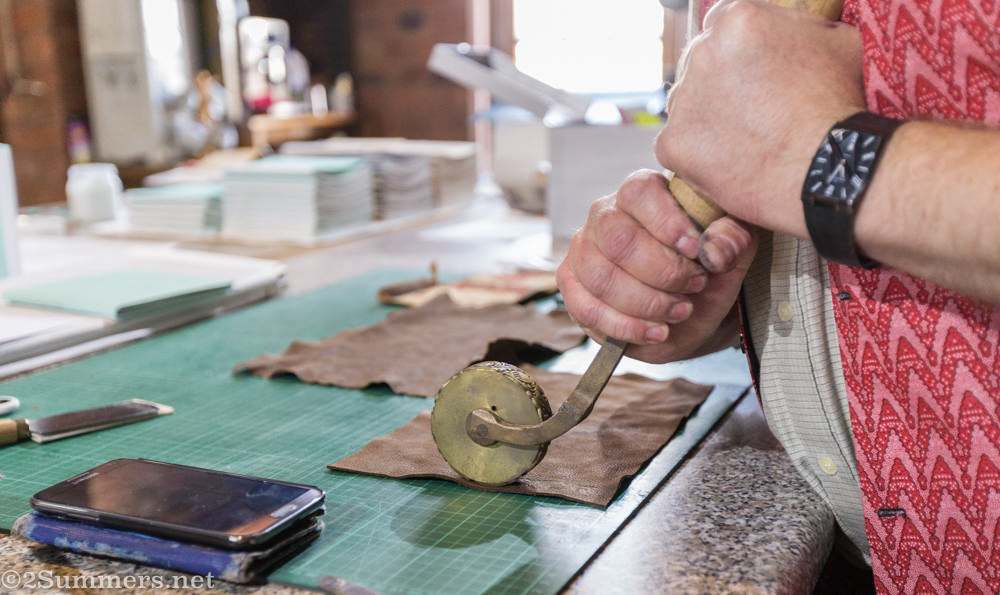 Bookbinding work
