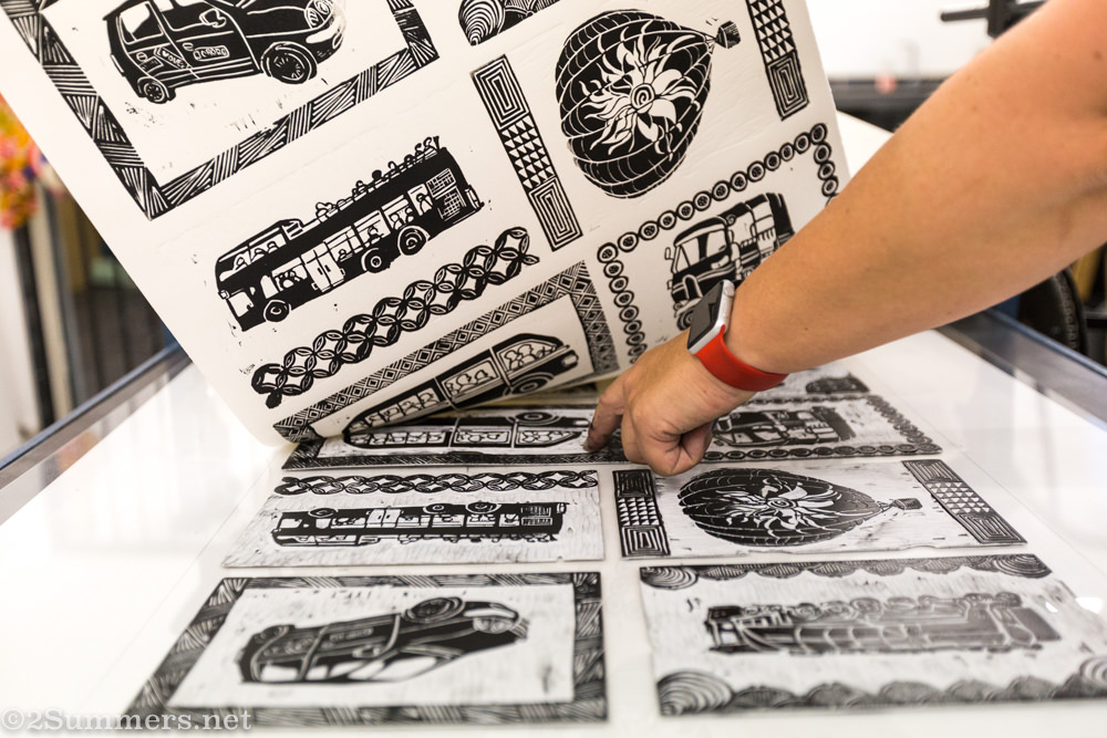 Lino prints