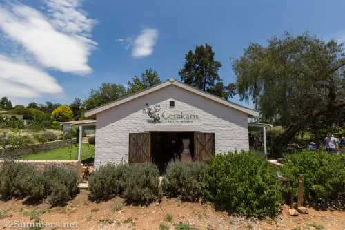 Gerakaris winery in Craighall Park