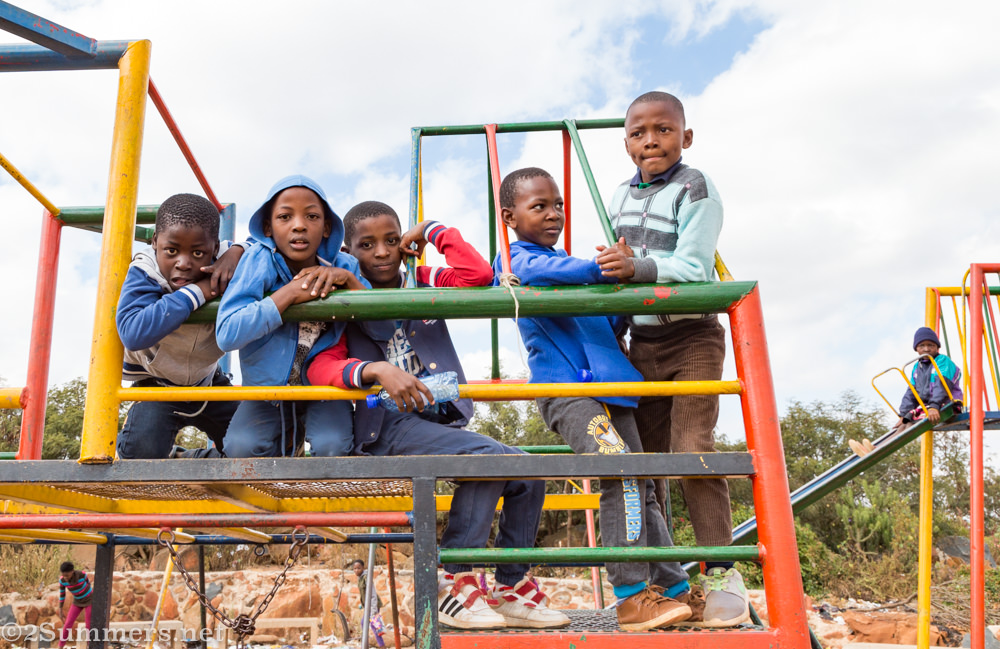 Kids in Orange Farm