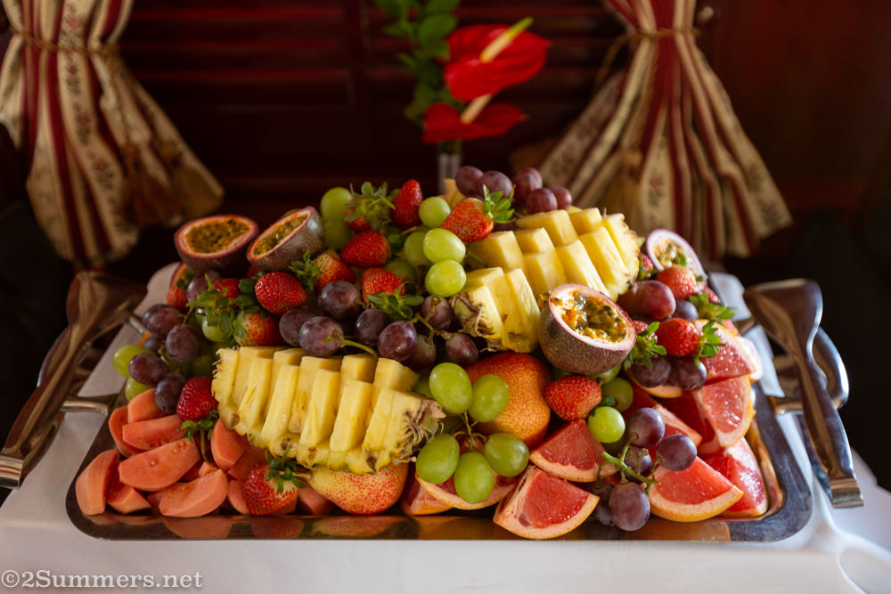 Fruit on Rovos Rail