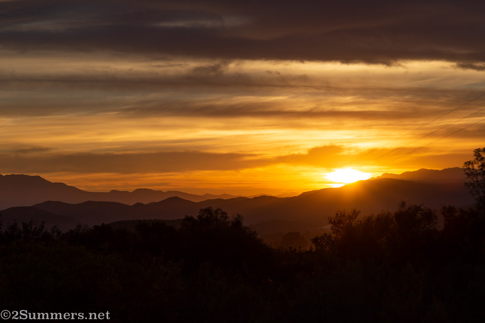Sunrise in McGregor
