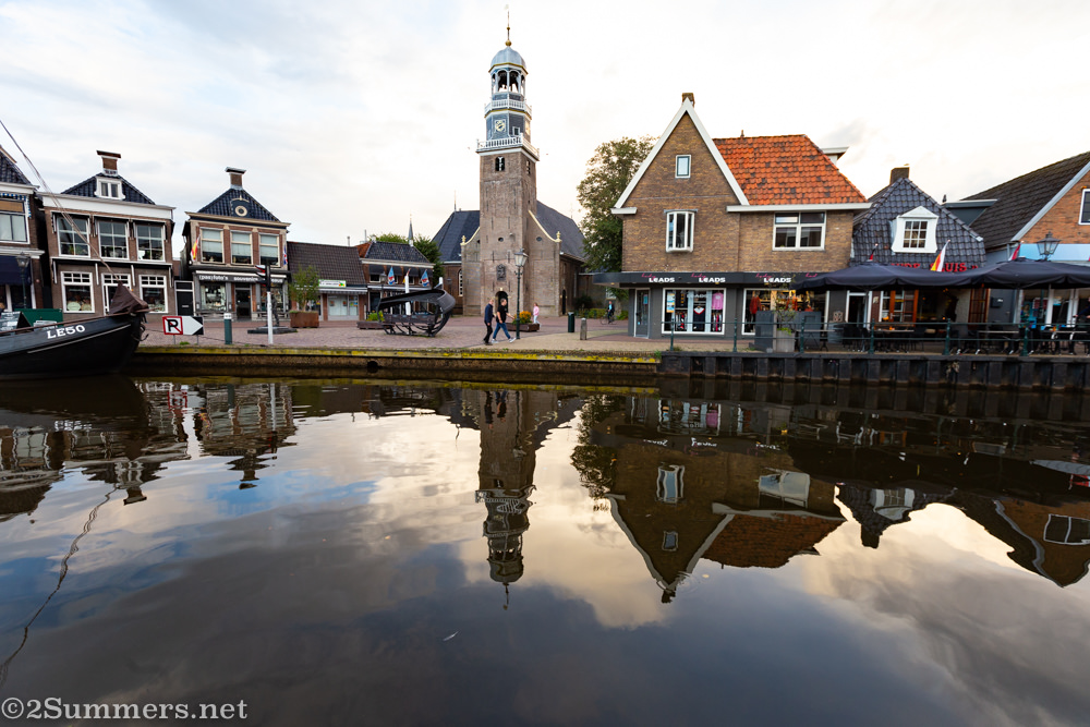 Sunset in Lemmer