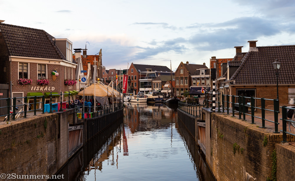 Sunset in Lemmer