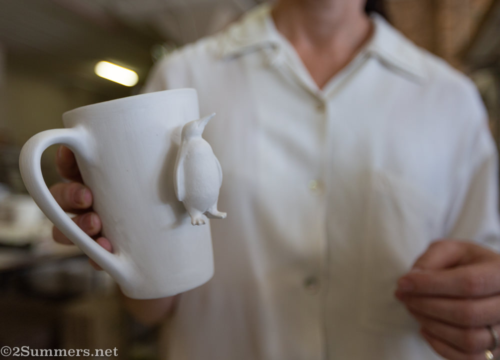 Penguin mug