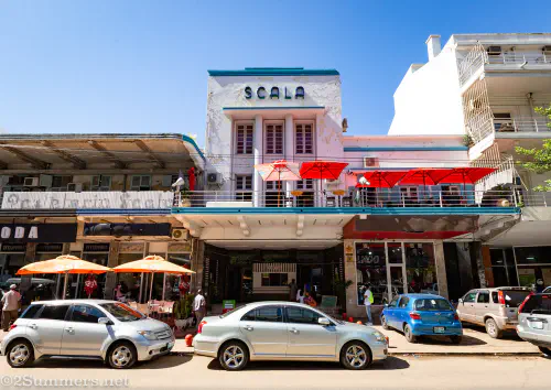 Quirky architecture in Maputo