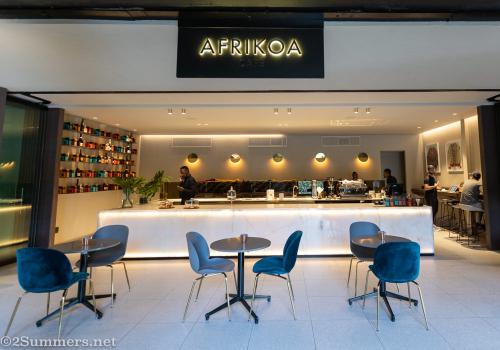 AFRIKOA Cafe in Rosebank Keyes Art Mile