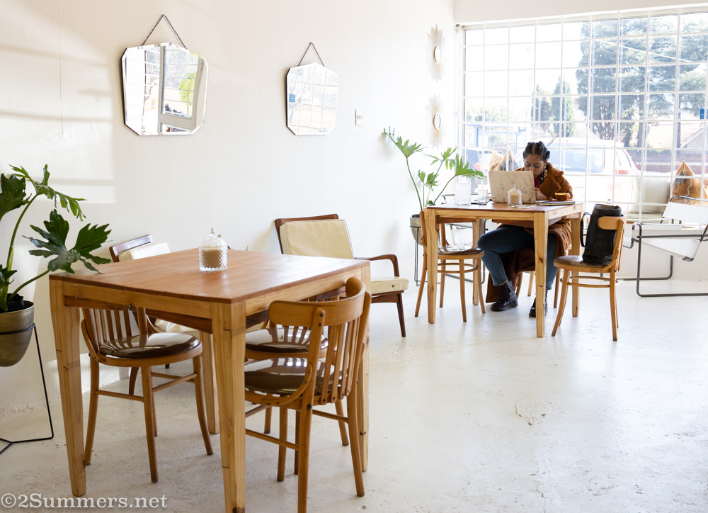 Inside Ophelia Cafe