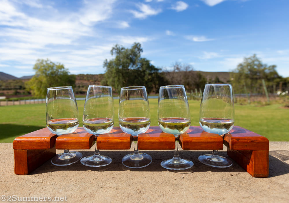 Karusa wine tasting