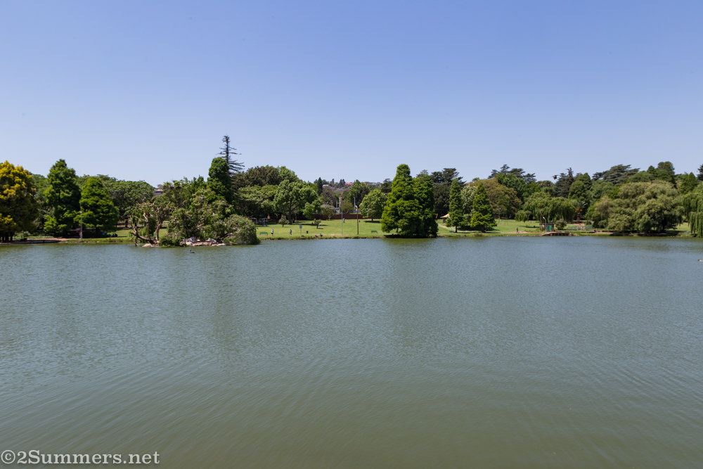 Rhodes Park dam