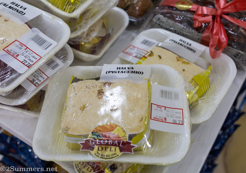 Homemade halva.