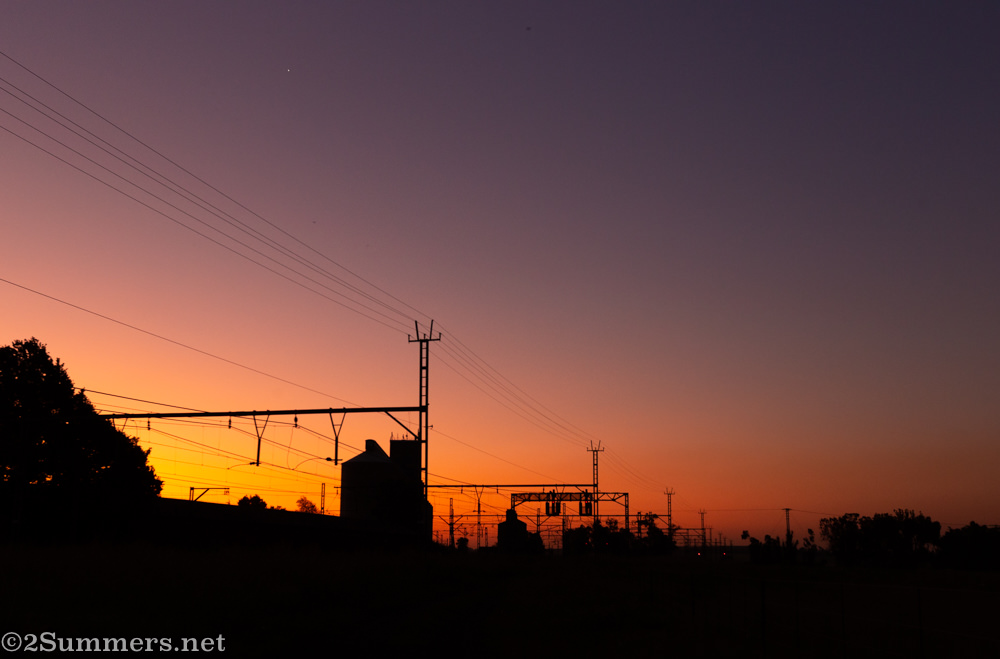 Sunset in Val