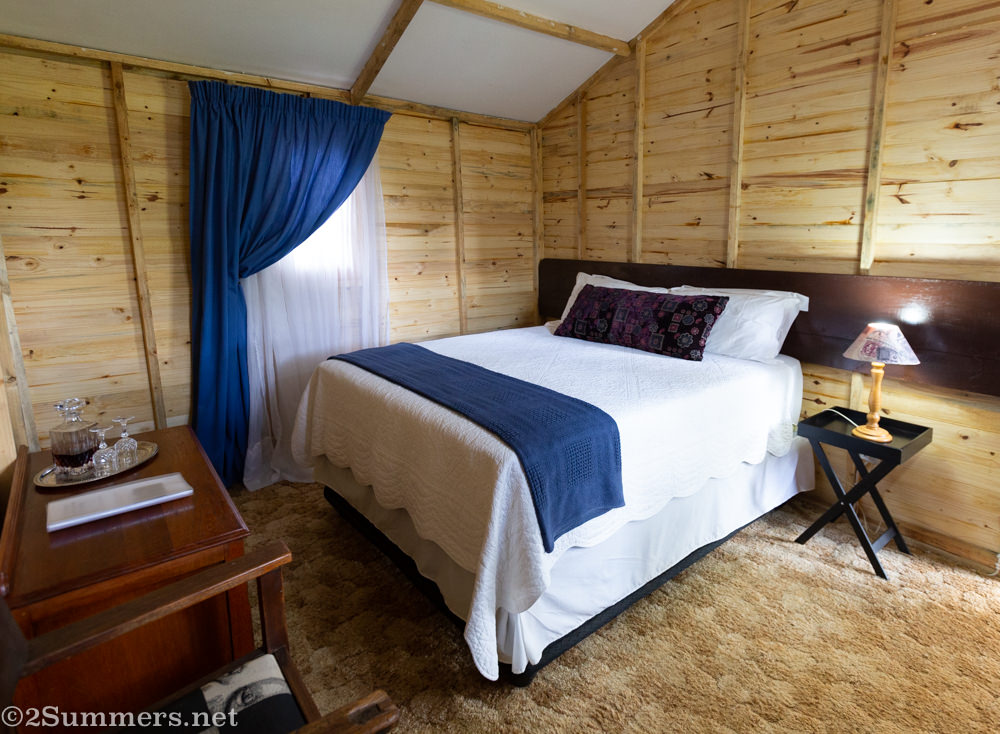Inside the cabin