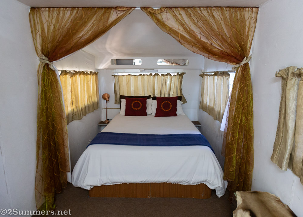 Inside the campovan