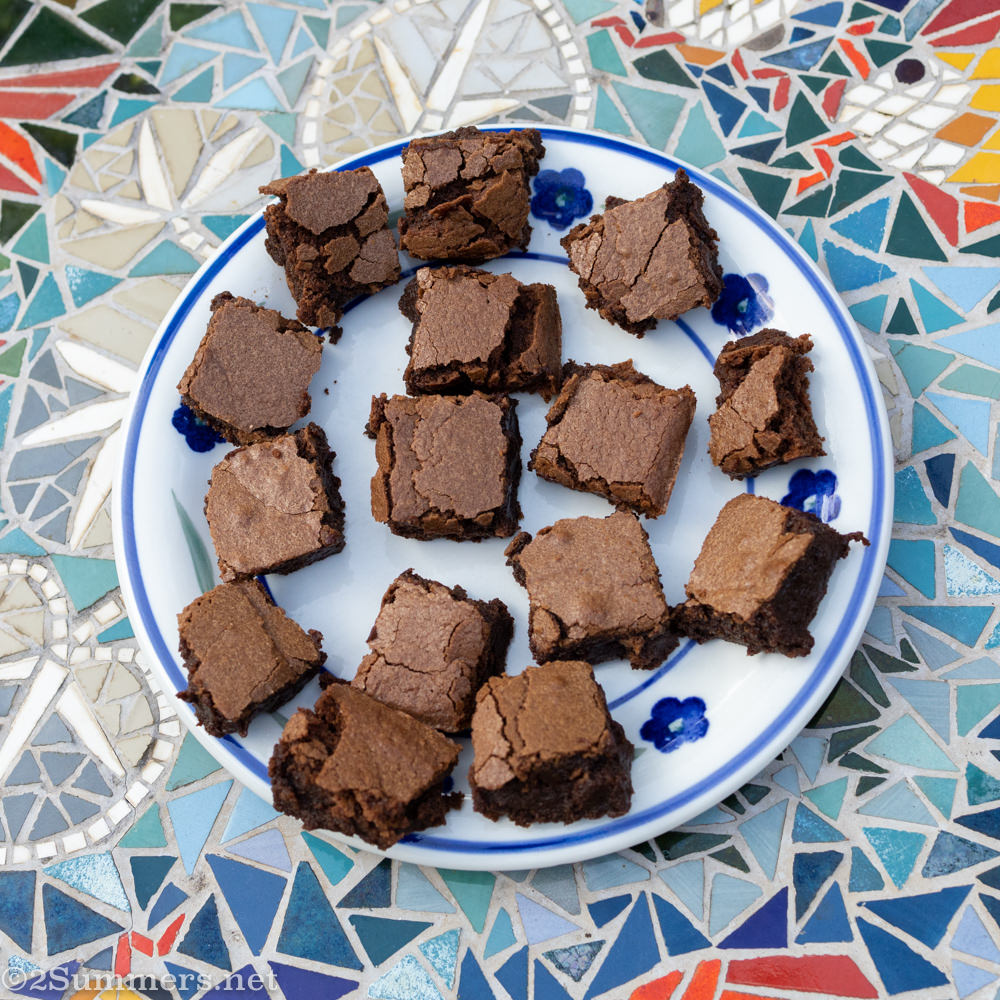 Plate of browines