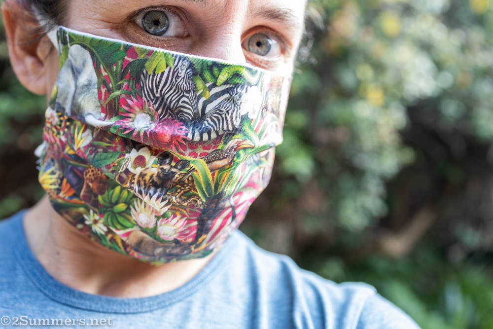 Mask closeup
