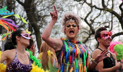 Gay Pride 2011 float