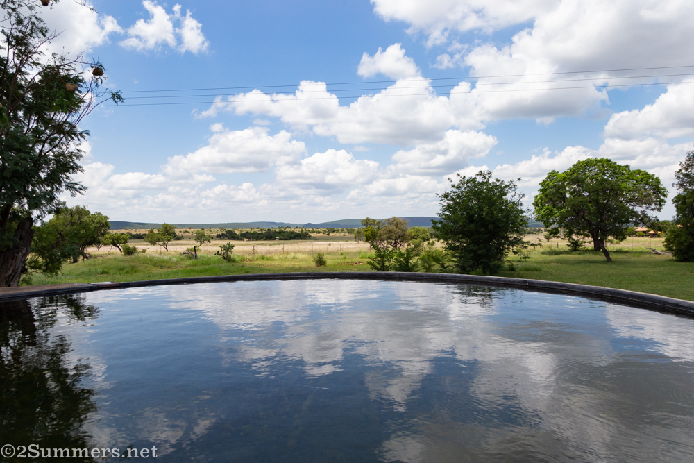 Pool reflections