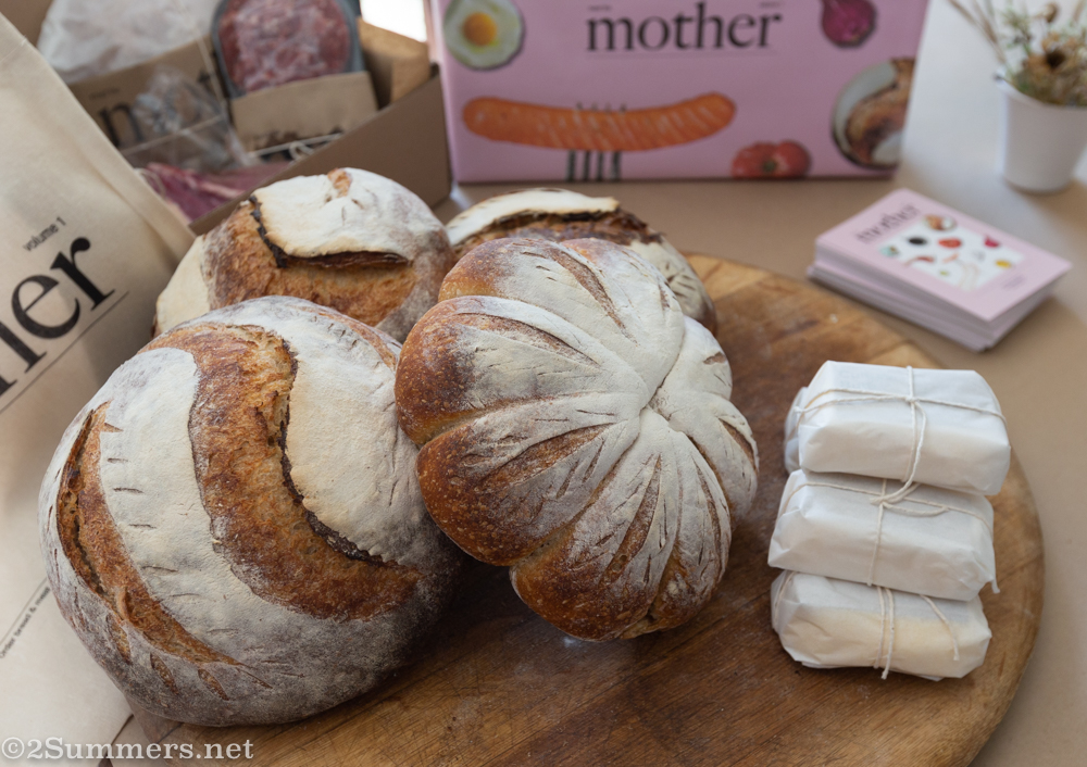 Bread and butter from Meat the Mother