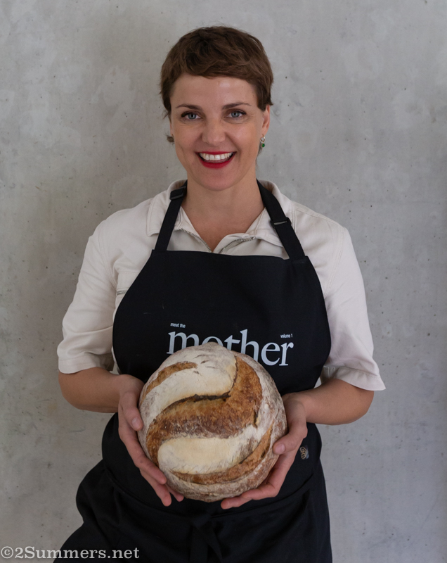 Maryke and her sourdough bread