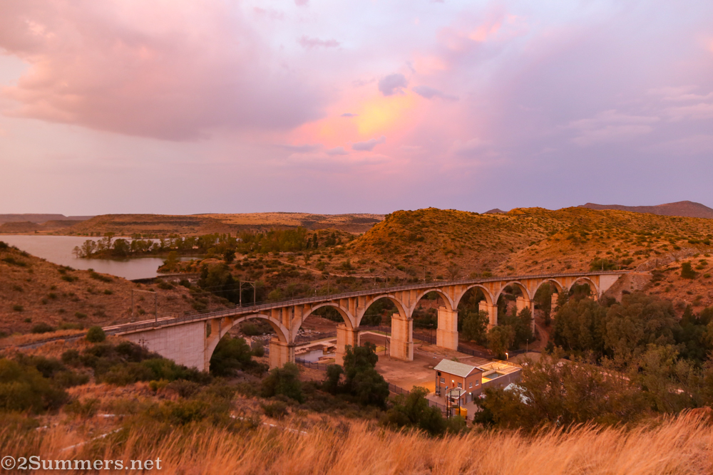 Bethulie at sunset